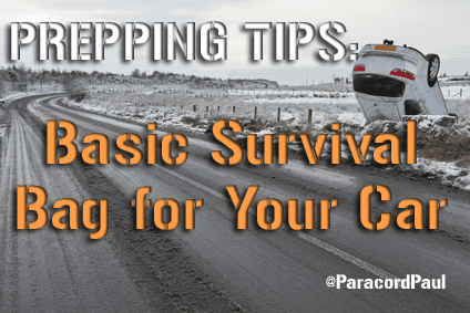 Basic Survival Bag for Your Car