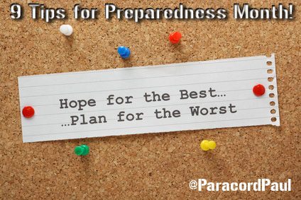 9 Tips for Preparedness