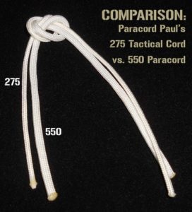 275 Tactical Cord Cobra Knot Thinner Elite Bracelet - Paracord