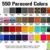 550 Paracord Colors