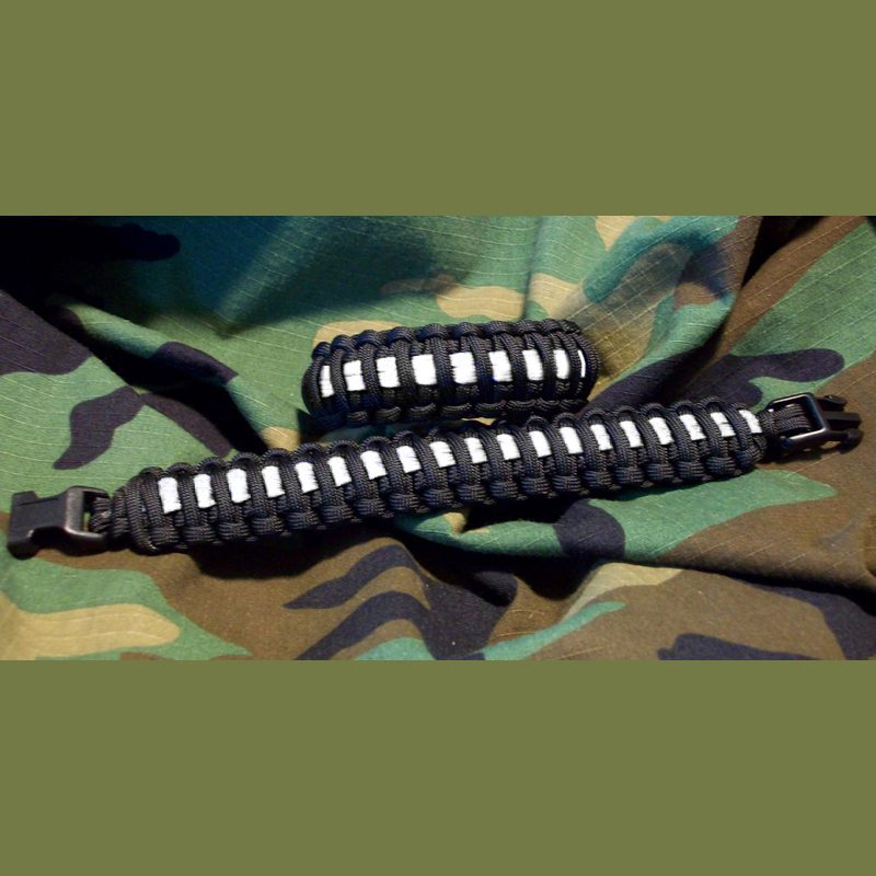 King Cobra Paracord Survival Bracelet - Paracord Paul Bracelets and  Military Dog Tag Gear