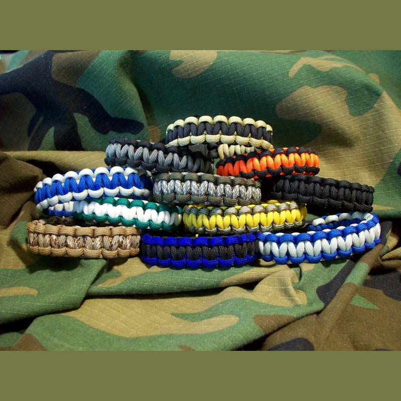 NYCFC~MLS~3 Color 550 Paracord Thin Survival Bracelet~Villa~Jacobson~Brovsky~WOW 
