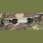 Paracord Dog Tag Keychain with Carabiner