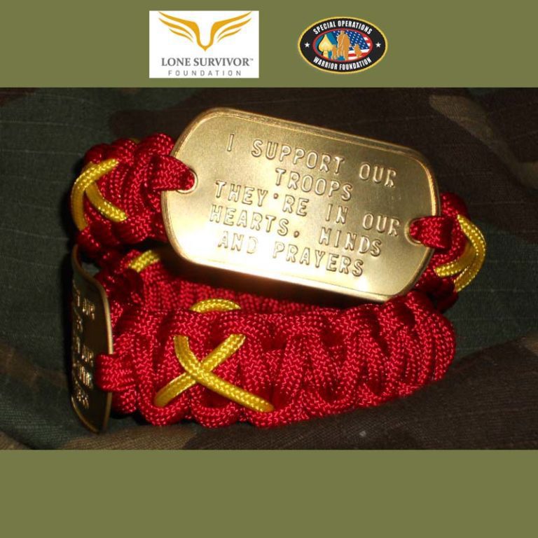 Operation Redwing & Red Friday Charity Bracelet