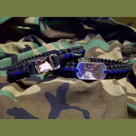 Ultimiate K9 Paracord Dog Tag Collar