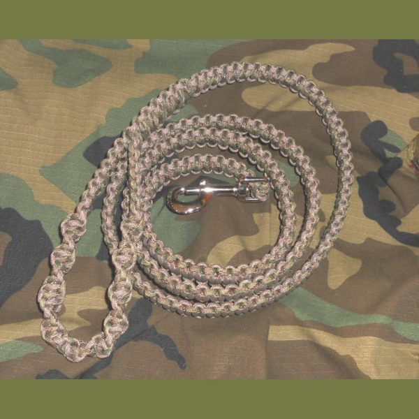 550 Paracord Multi-Camo Dog Leash