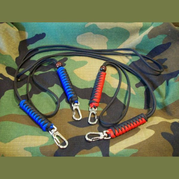 Snake knot para cord wrist and neck lanyards