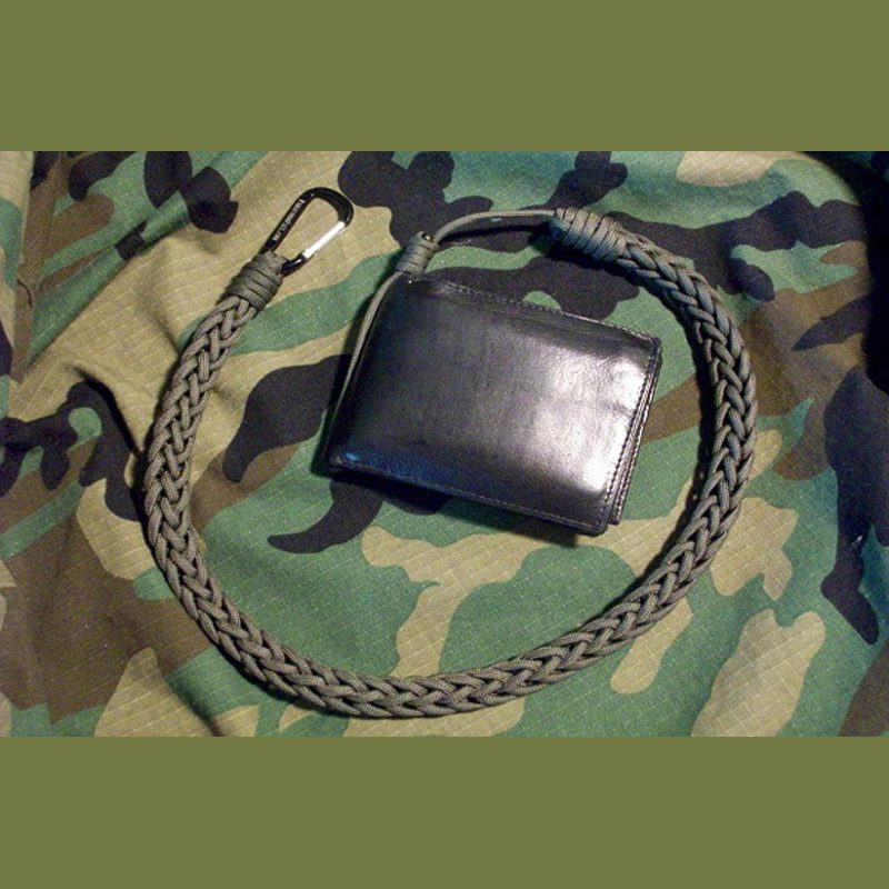 550 Paracord Tactical Wallet Lanyard