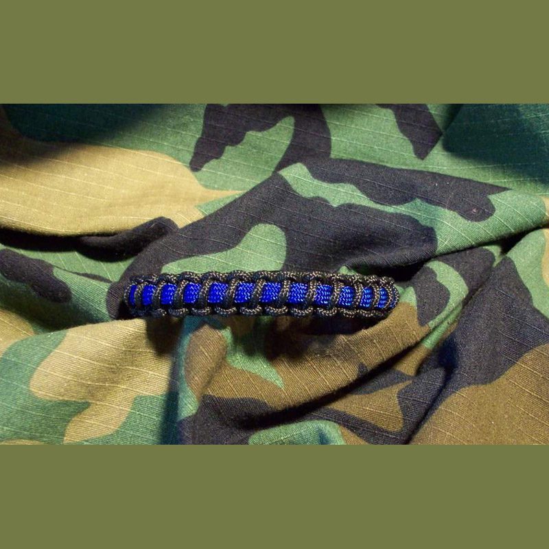 The Thinner Thin Blue Line Elite Tactical Cord Bracelet