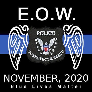 Blue Lives Matter NOV 2020 