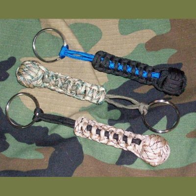 Paracord Monkey Fist Sailor Knot Keychain