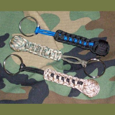 Paracord Monkey Fist Sailor Knot Keychain