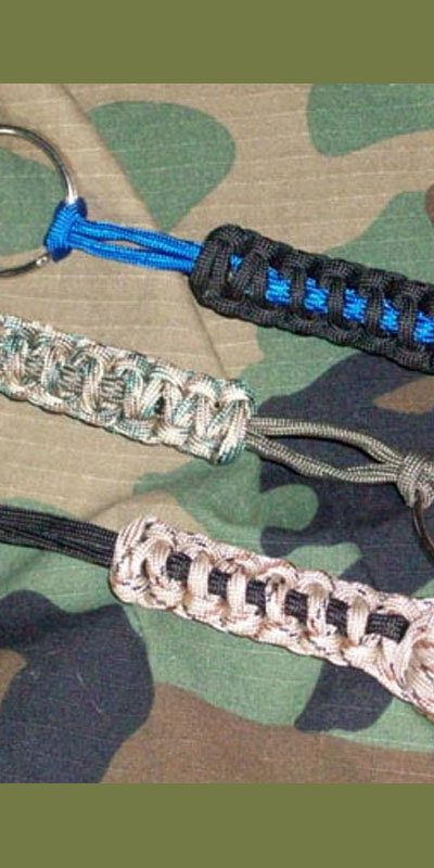 Paracord Monkey Fist Sailor Knot Keychain