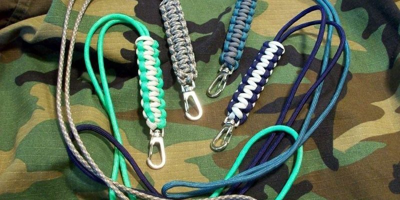 Cobra Knot Paracord Neck and Wrist Lanyards