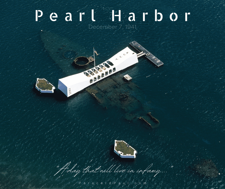Pearl Harbor, December 7, 1941 -- A day that will live in infamy...