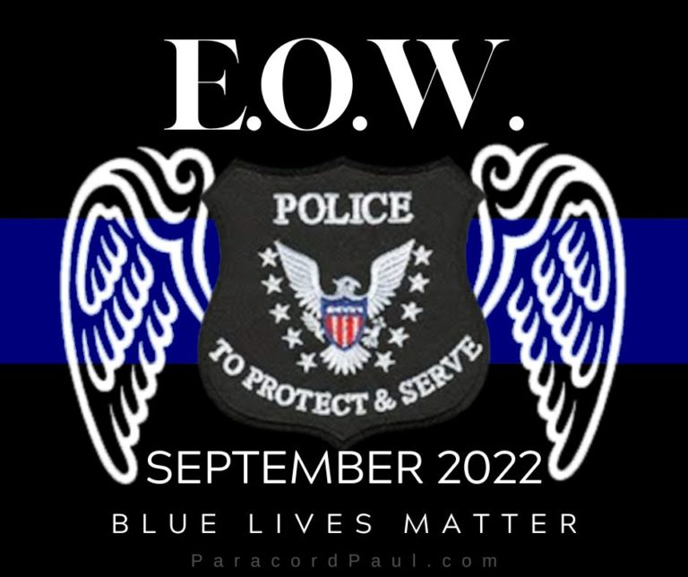 What does the “Thin Blue Line” Mean? EOW: October 2022 Report