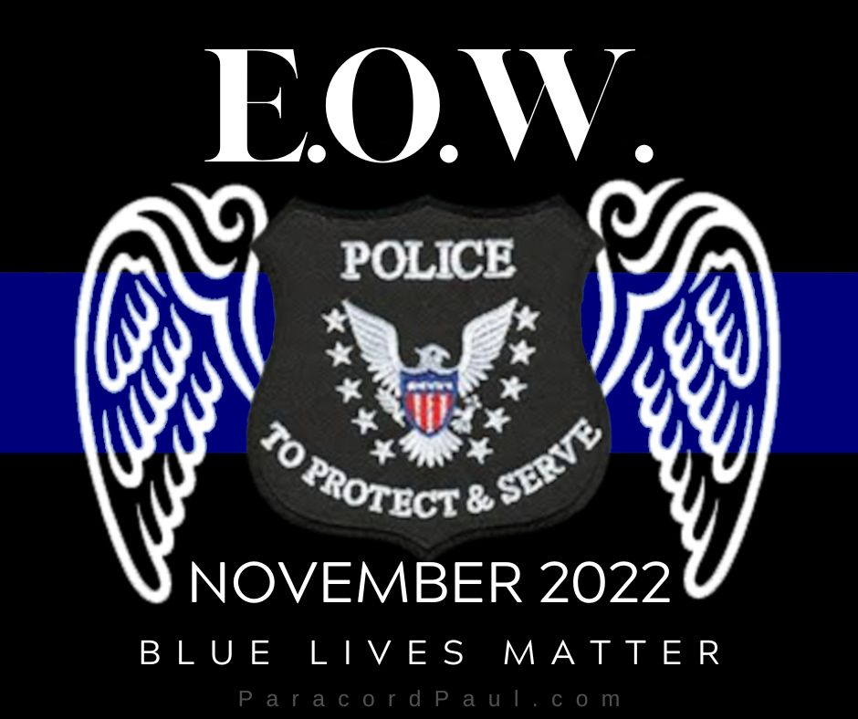End of Watch LEO Report for November 2022