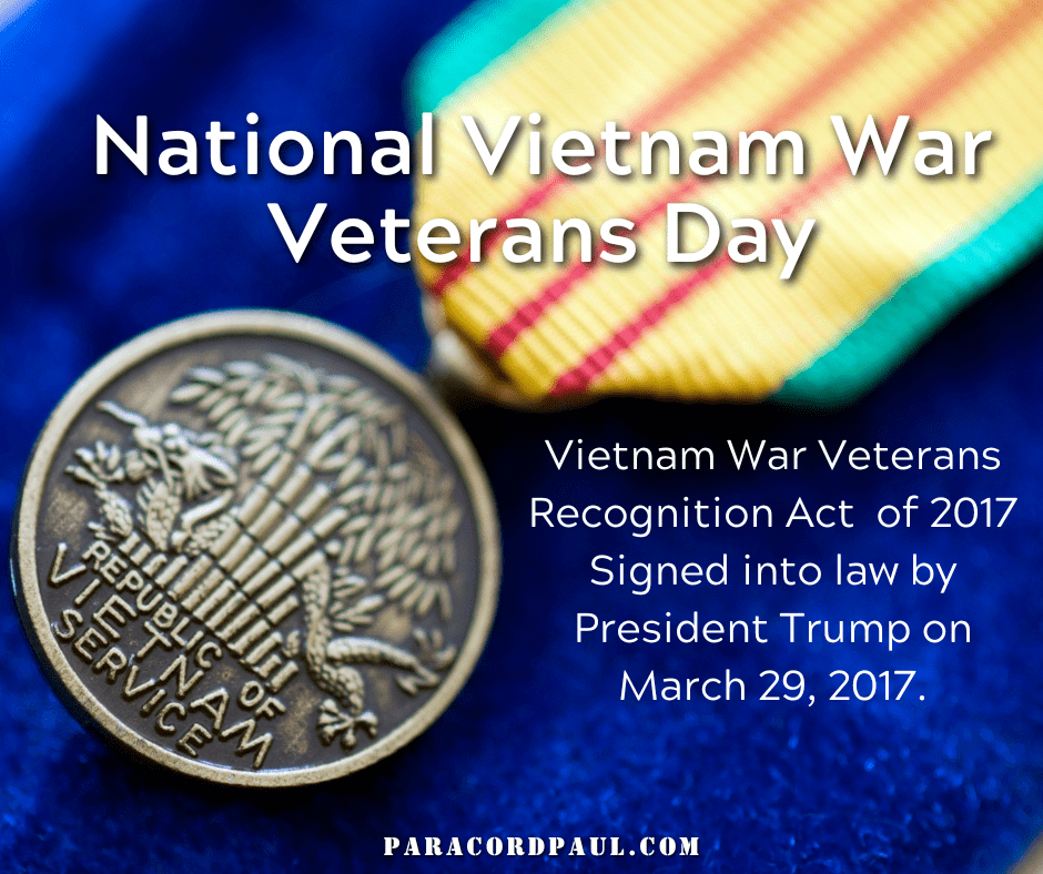 National Vietnam War Veterans Day Observance
