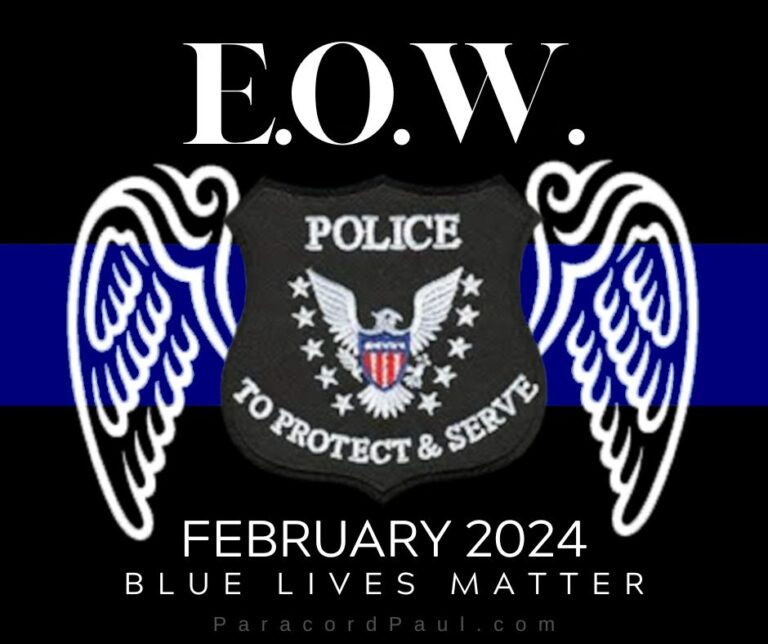 What does the “Thin Blue Line” Mean? EOW: March 2024 Report for February